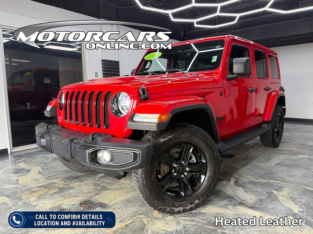 Used 2022 Jeep Wrangler Unlimited High Altitude SUV