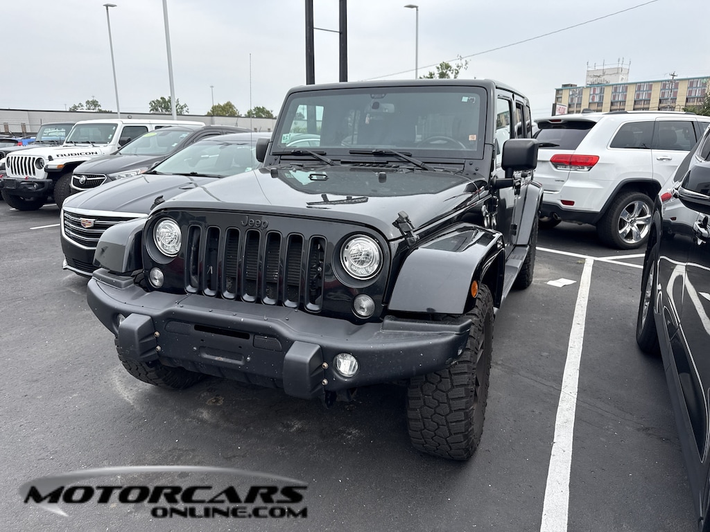 Used 2017 Jeep Wrangler Unlimited Winter SUV