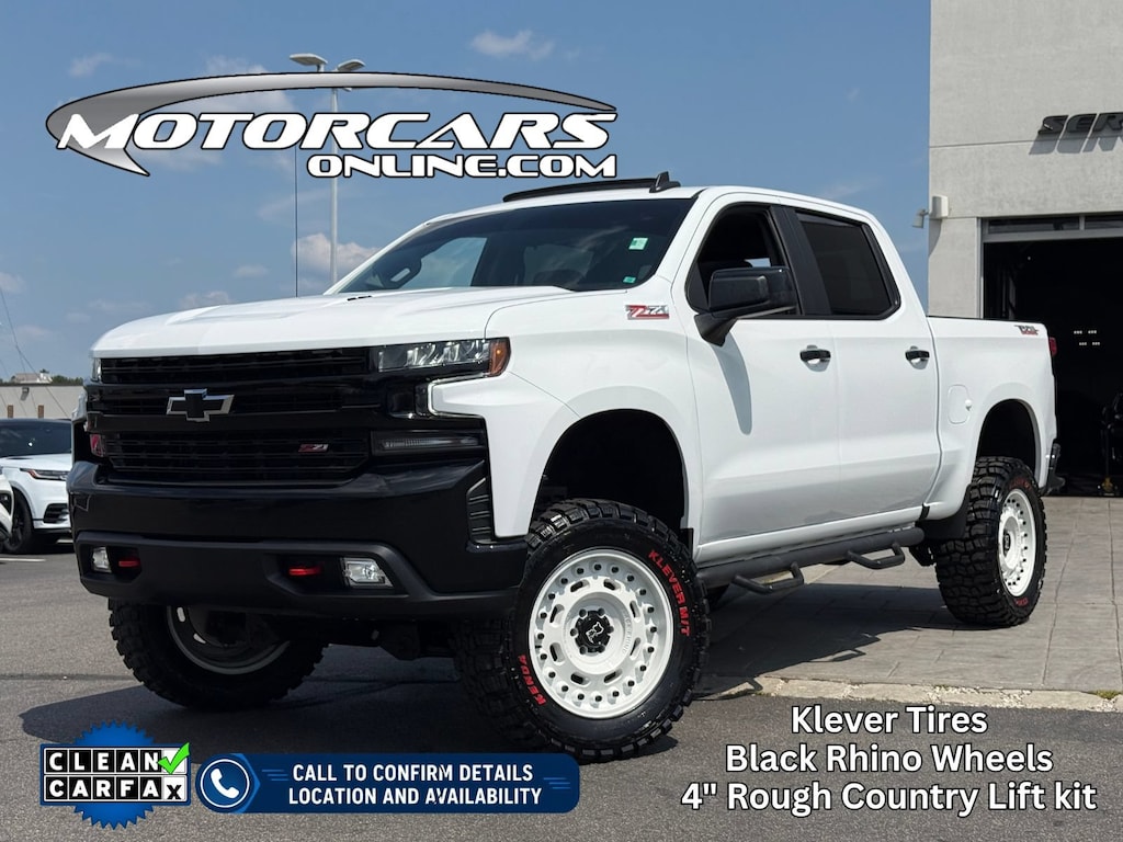 Used 2021 Chevrolet Silverado 1500 LT Trail Boss Truck Crew Cab