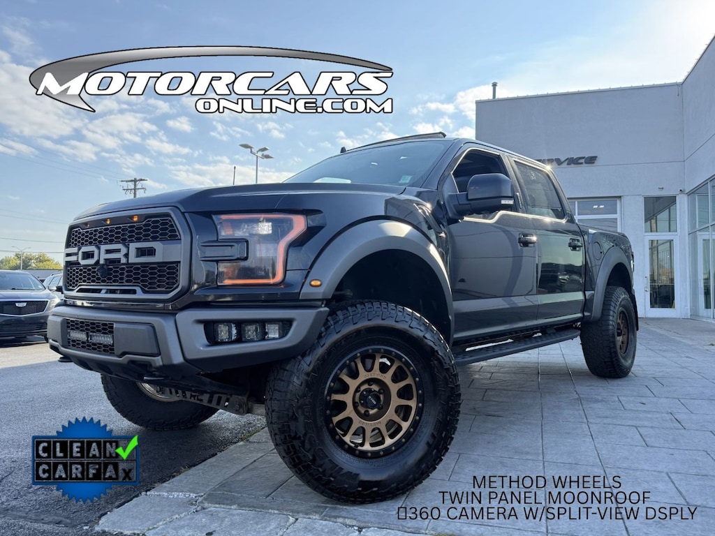 Used 2020 Ford F-150 Raptor EQUIPMENT GROUP 802A Truck SuperCrew Cab