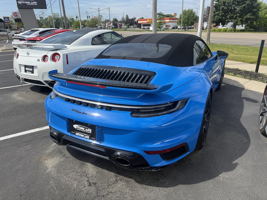 Used 2022 Porsche 911 Turbo S Cabriolet