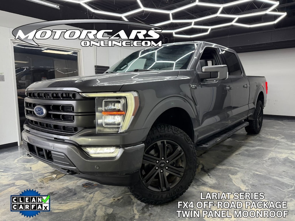 Used 2022 Ford F-150 LARIAT Truck SuperCrew Cab