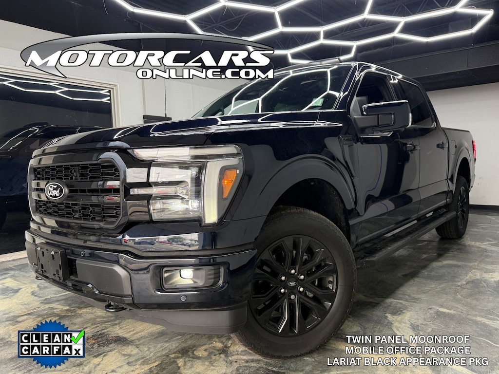 Used 2026 Ford F-150 LARIAT BLACK APPEARANCE PKG Truck SuperCrew Cab