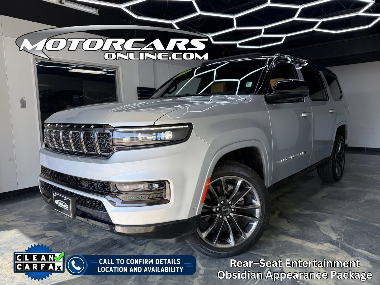 2024 Jeep Grand Wagoneer Series III Obsidian rr entertainment SUV