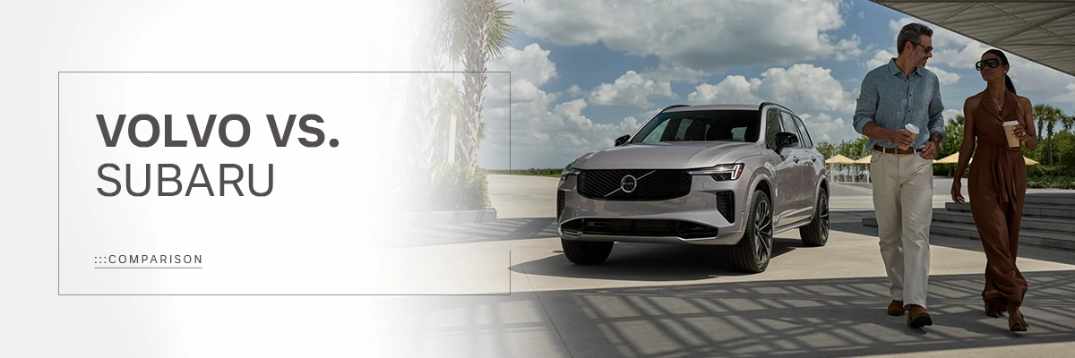 Volvo vs Subaru Overview at Motorcars Volvo