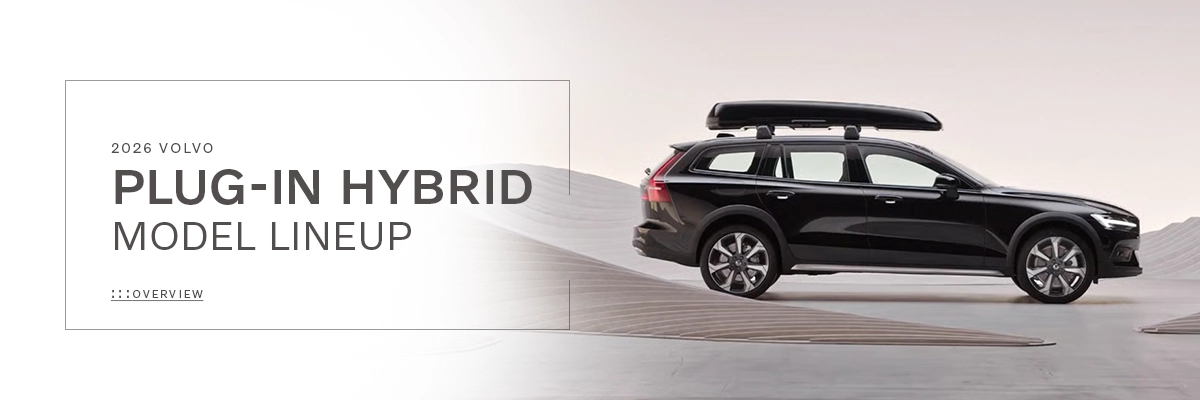 Volvo Plug-In Hybrid Lineup at Motorcars Volvo