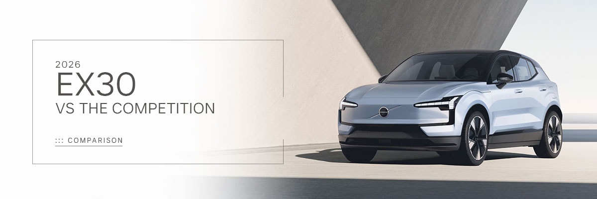 EX30 VS The Competition at Motorcars Volvo