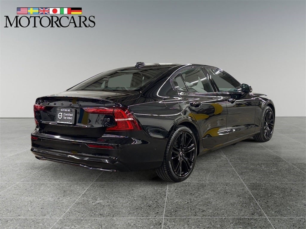 Certified 2024 Volvo S60 B5 Plus Black Edition Sedan