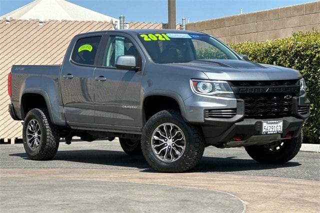 Certified 2021 Chevrolet Colorado ZR2 with VIN 1GCGTEEN1M1260088 for sale in Bakersfield, CA