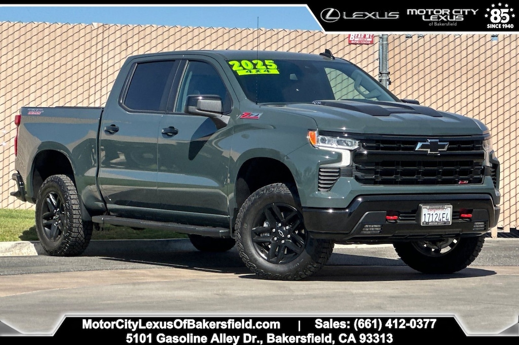 Used 2025 Chevrolet Silverado 1500 LT Trail Boss Truck Crew Cab