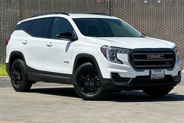 Certified 2022 GMC Terrain AT4 with VIN 3GKALYEV1NL302605 for sale in Bakersfield, CA