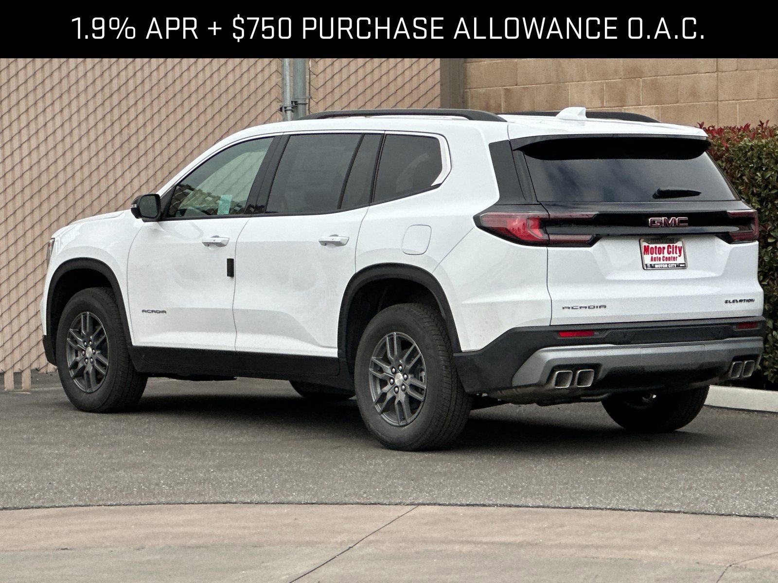 2026 GMC Acadia Elevation photo 4