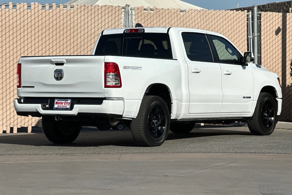 Used 2021 Ram 1500 Big Horn Crew Cab 4x2 57 Box Truck