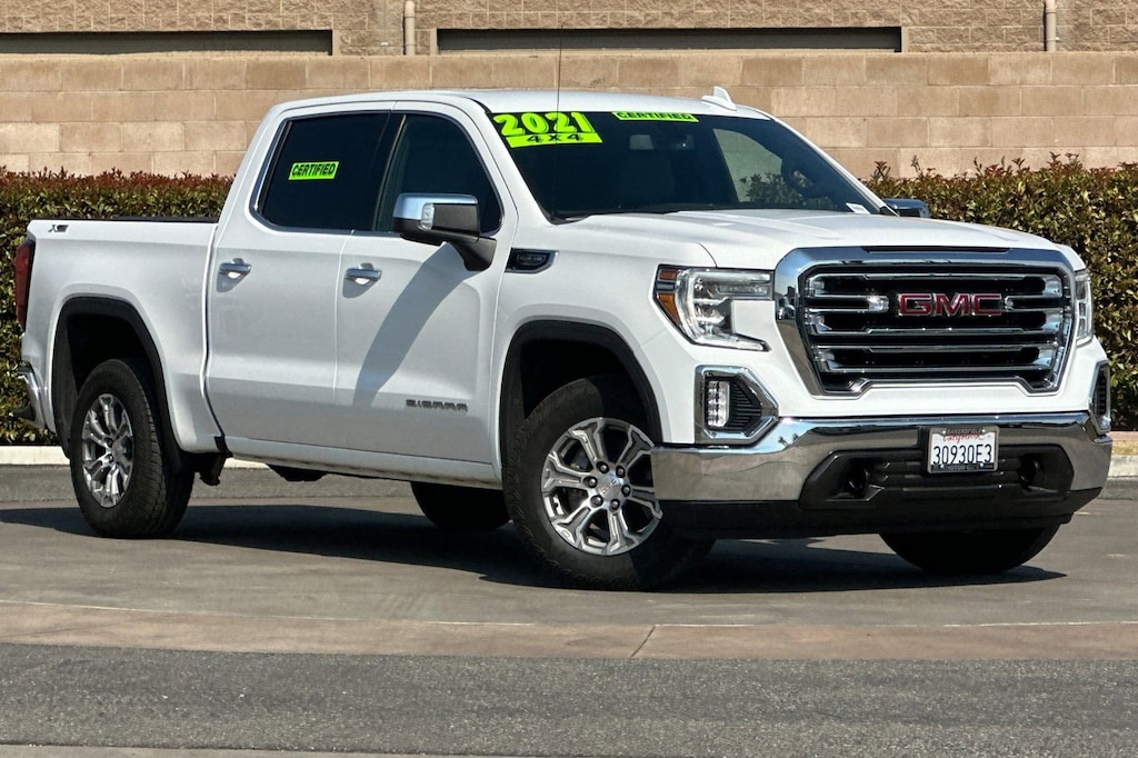 Certified 2021 GMC Sierra 1500 SLT Truck Crew Cab