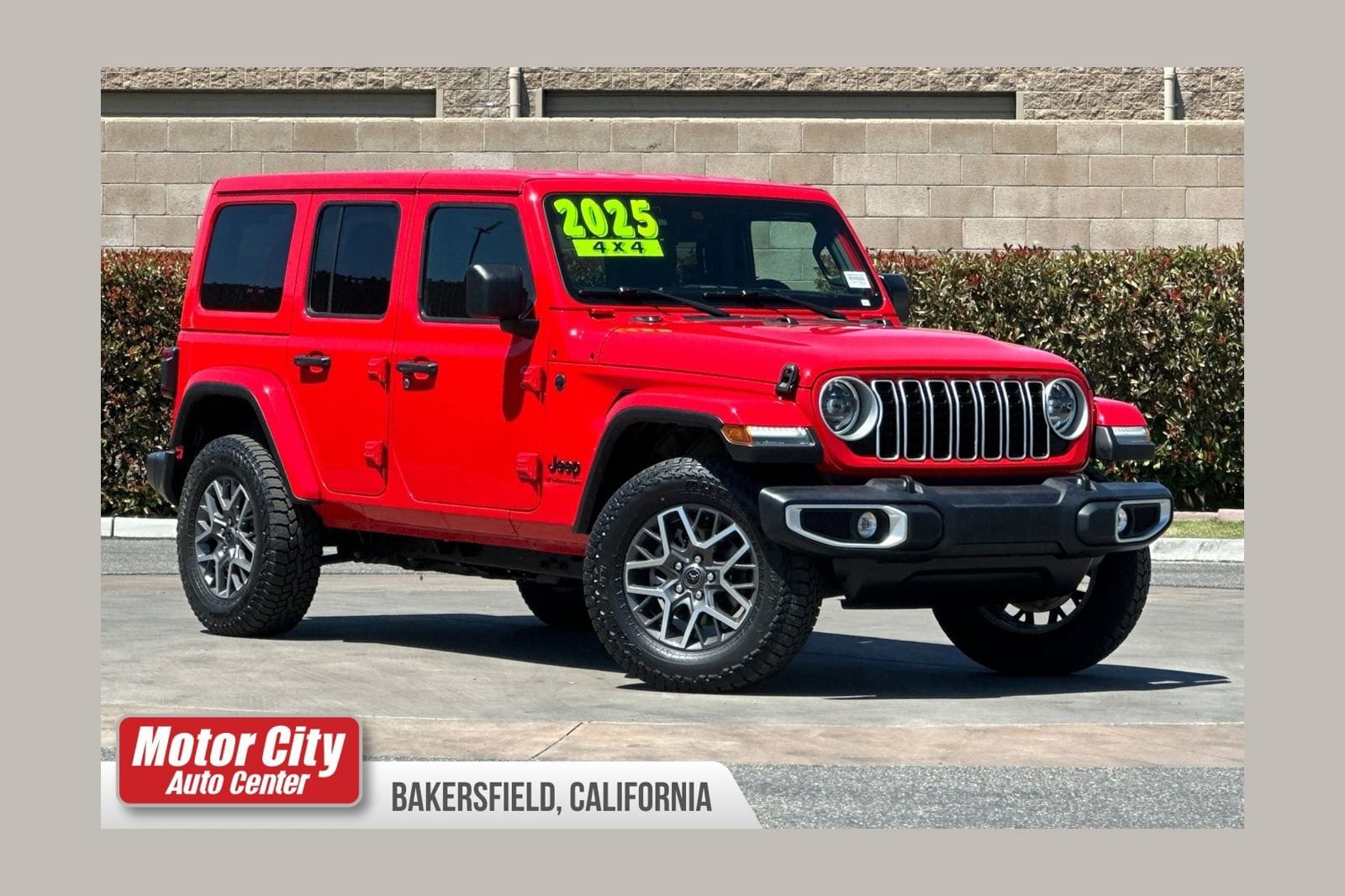 2025 Jeep Wrangler Sahara's photo