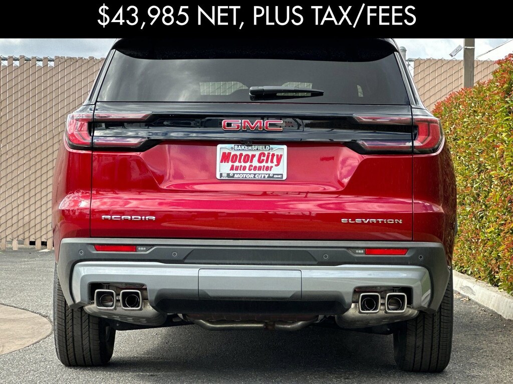 New 2026 GMC Acadia Elevation SUV