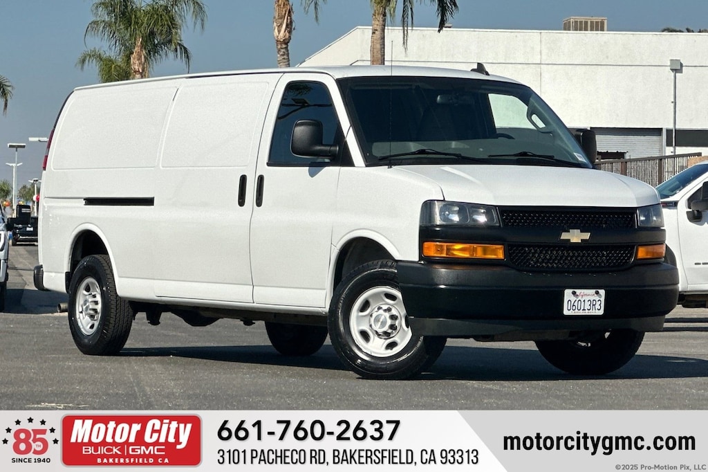 Certified 2023 Chevrolet Express Cargo 2500 WT Van Extended Cargo Van