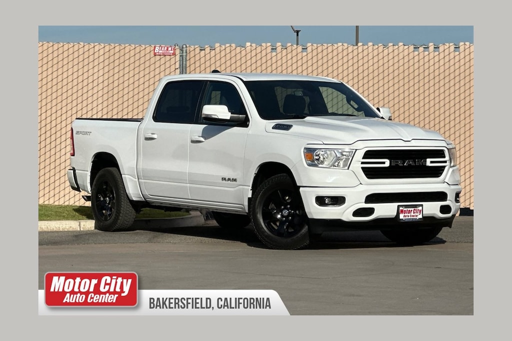 Used 2021 Ram 1500 Big Horn Crew Cab 4x2 57 Box Truck