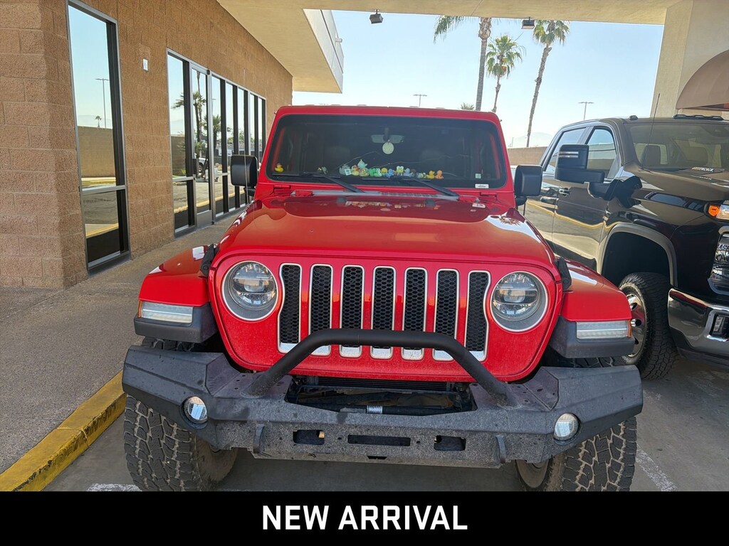 Used 2018 Jeep Wrangler Unlimited Sahara 4x4 SUV