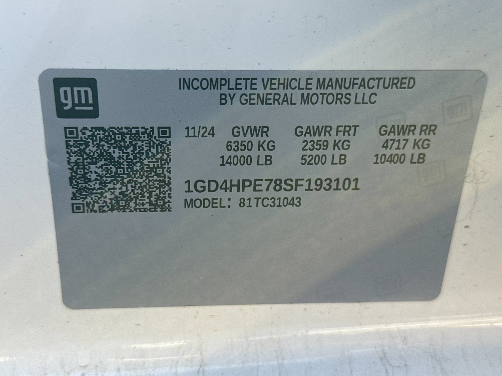 2025 GMC Sierra 3500 Chassis Cab Pro - Photo 24