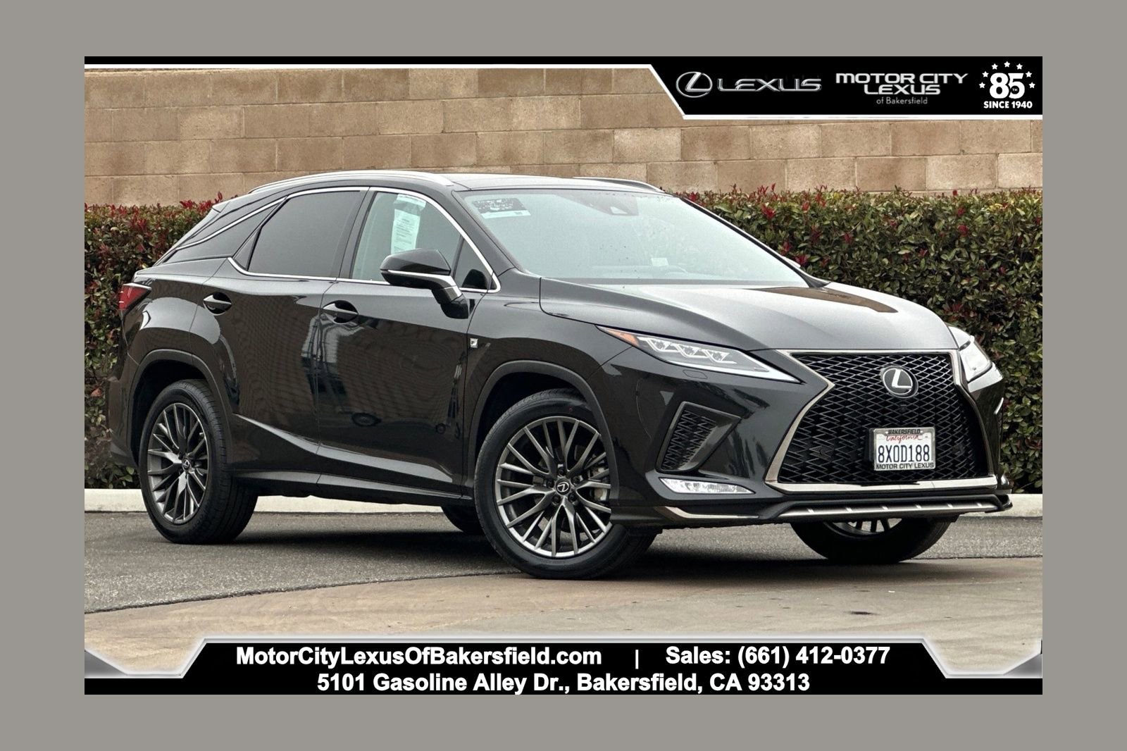 2021 Lexus RX 350 F SPORT's photo