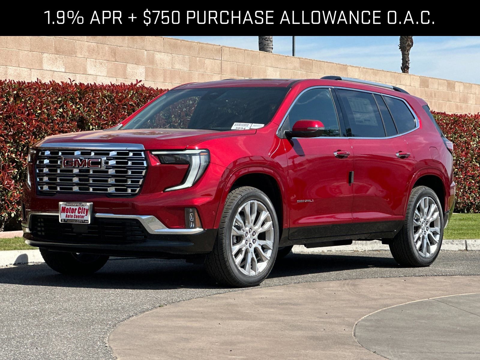 2026 GMC Acadia Denali photo 6