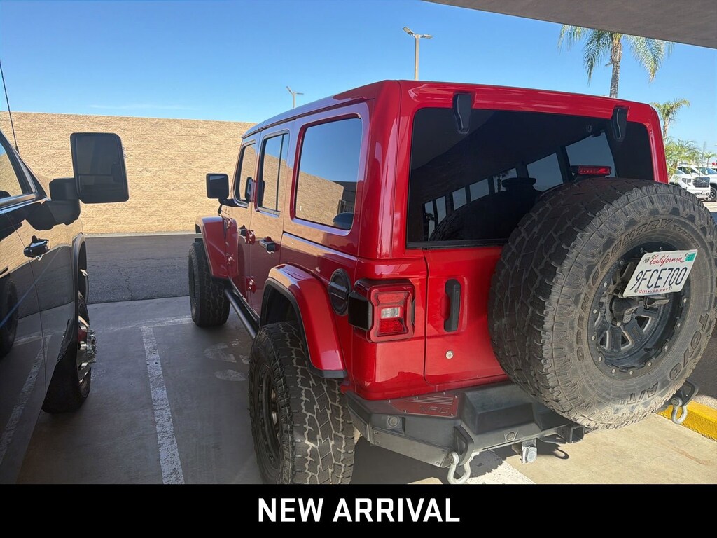 Used 2018 Jeep Wrangler Unlimited Sahara 4x4 SUV