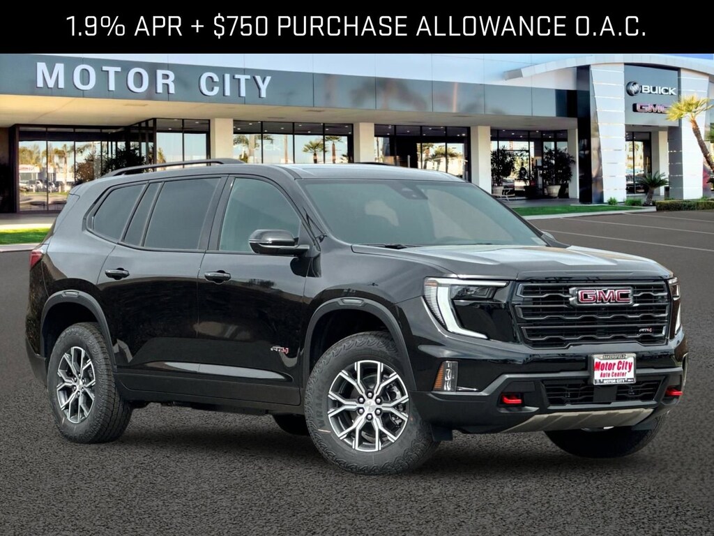 New 2026 GMC Acadia AT4 SUV