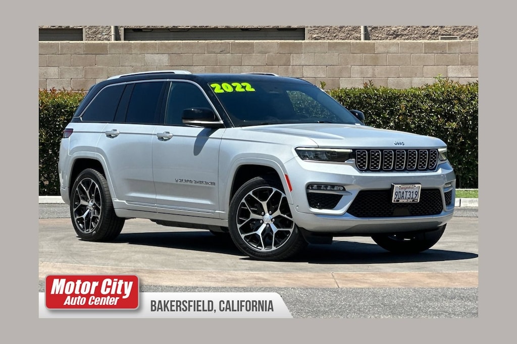 Used 2022 Jeep Grand Cherokee 4xe Summit Reserve SUV
