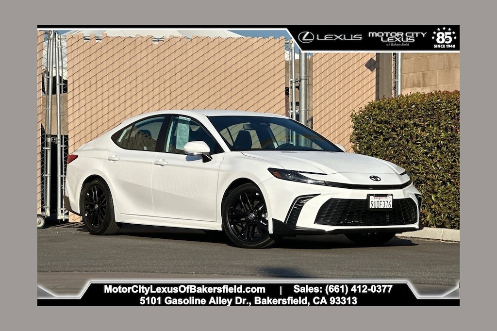 Used 2025 Toyota Camry LE Sedan