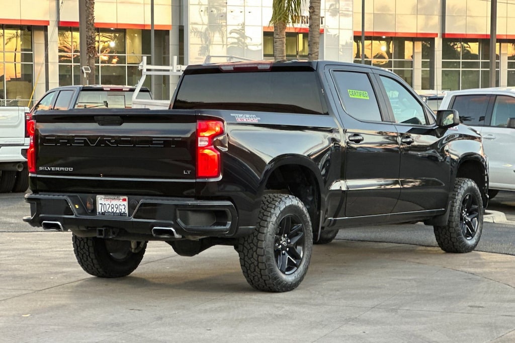 Certified 2021 Chevrolet Silverado 1500 LT Trail Boss Truck Crew Cab