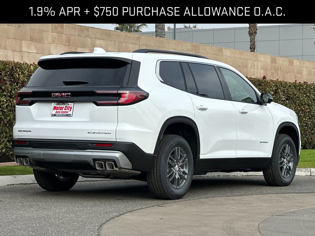 New 2026 GMC Acadia Elevation SUV