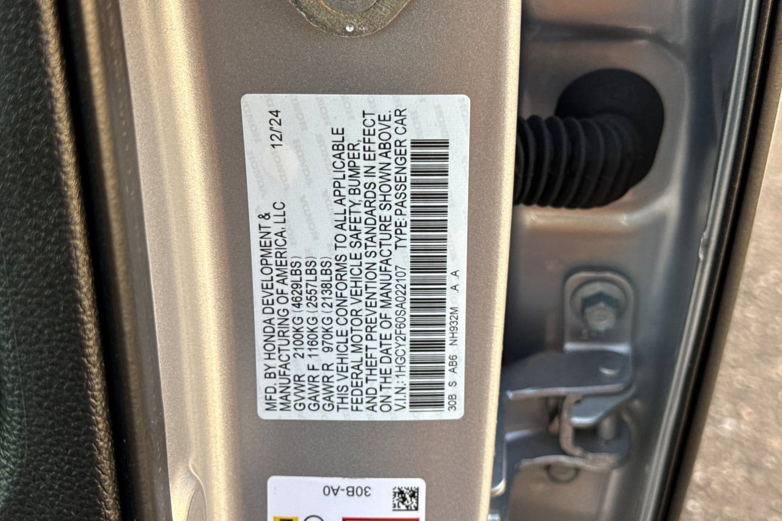 2025 Honda Accord Hybrid EX-L - Photo 28