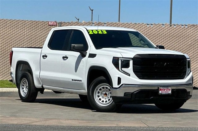 Used 2023 GMC Sierra 1500 Pro with VIN 3GTPHAEK6PG226802 for sale in Bakersfield, CA