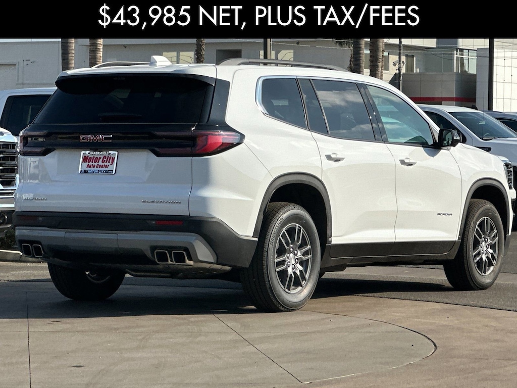New 2026 GMC Acadia Elevation SUV