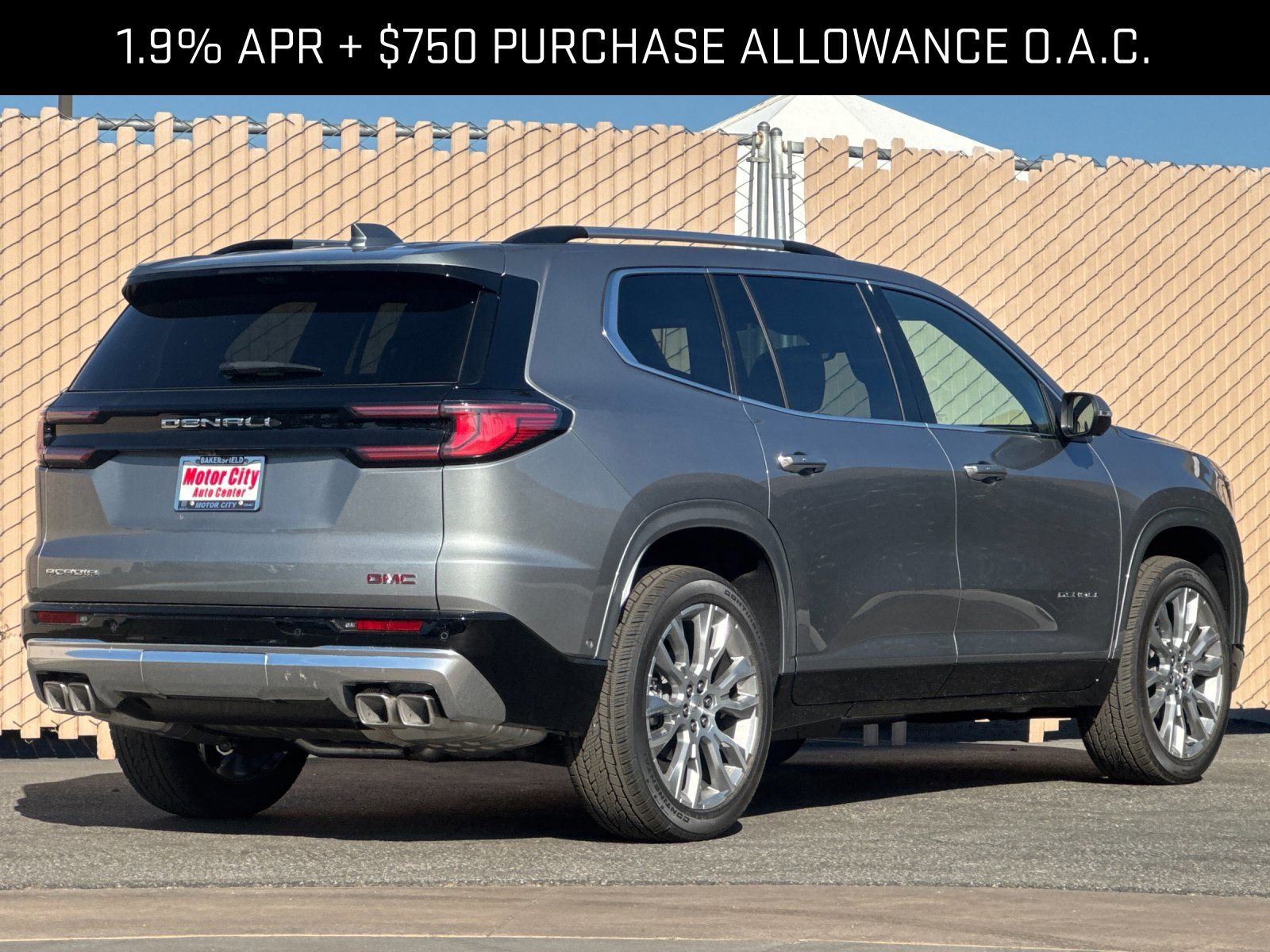 2026 GMC Acadia Denali photo 2