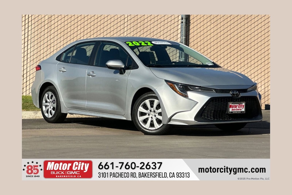 Used 2022 Toyota Corolla LE Sedan
