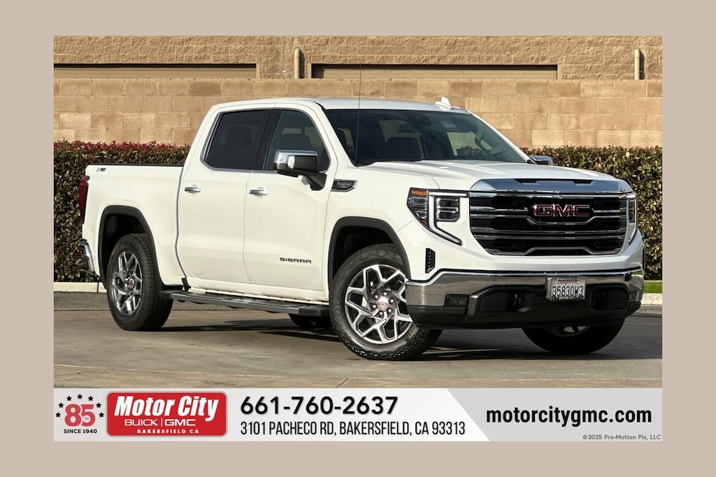 Certified 2023 GMC Sierra 1500 SLT Truck Crew Cab
