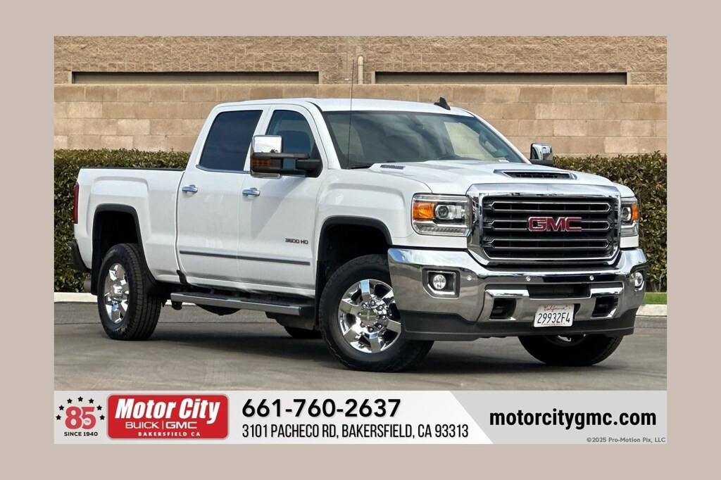 Used 2018 GMC Sierra 3500 HD SLT Truck Crew Cab