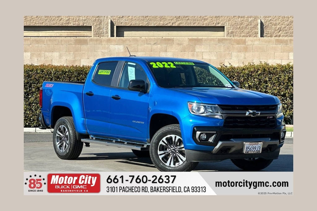 Used 2022 Chevrolet Colorado Z71 Truck Crew Cab