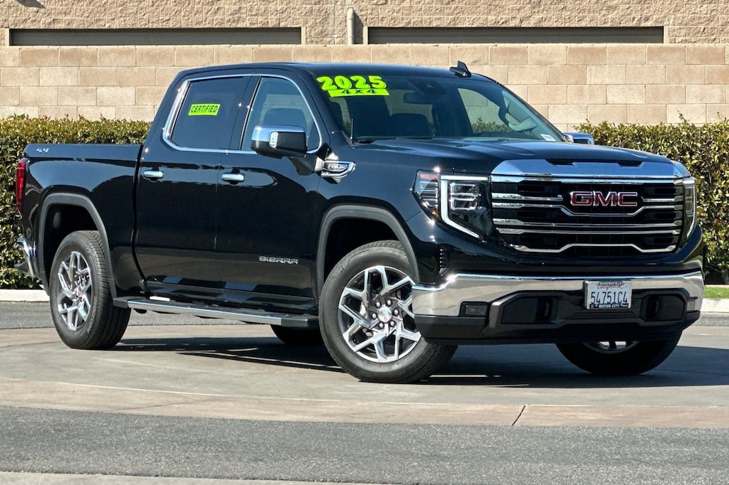 Certified 2025 GMC Sierra 1500 SLT Truck Crew Cab