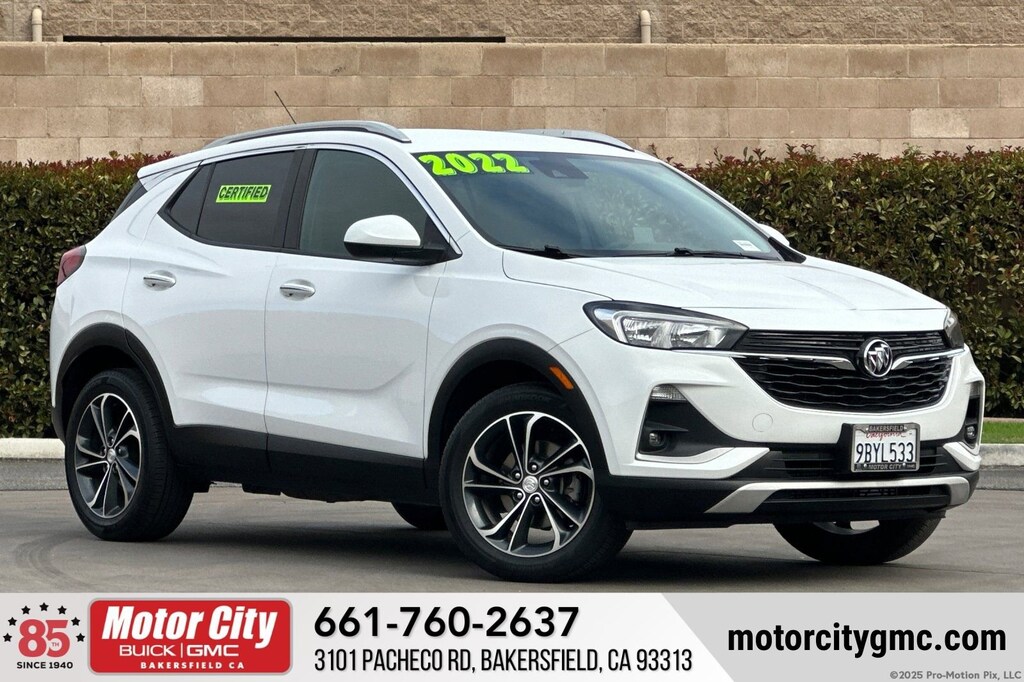 Certified 2022 Buick Encore GX Select SUV