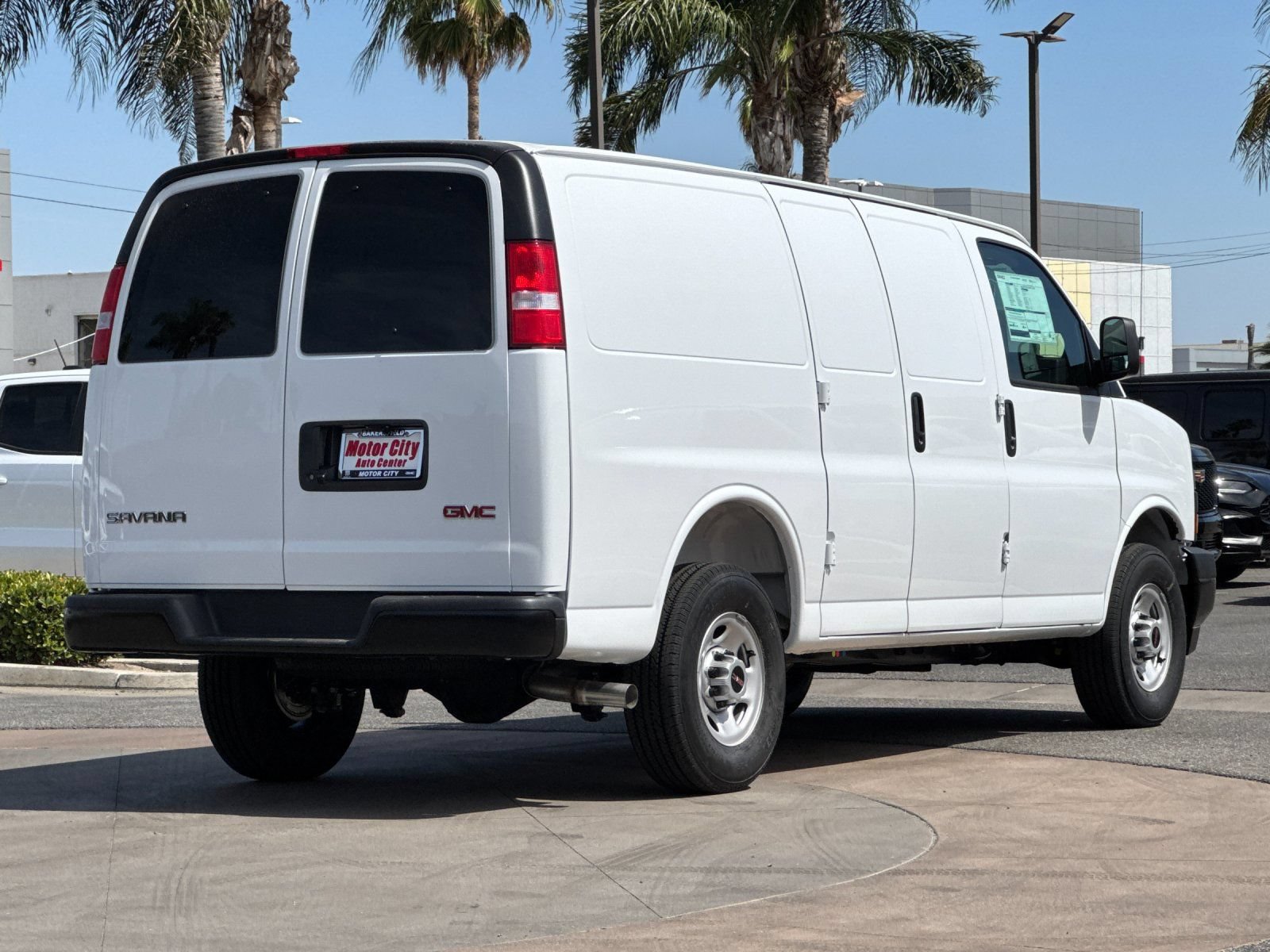 New 2026 GMC Savana Cargo Work Van Van