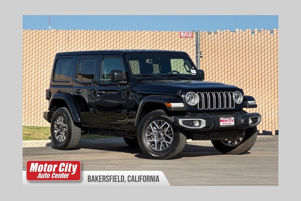Used 2025 Jeep Wrangler 4-Door Sahara 4x4 SUV