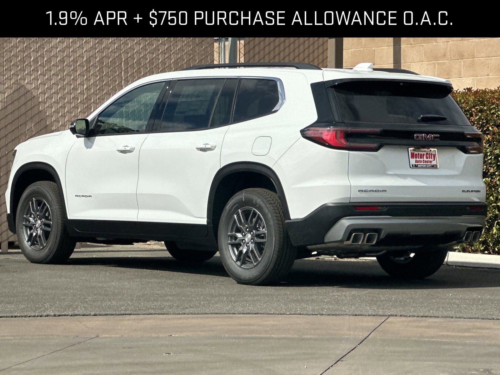 2026 GMC Acadia Elevation photo 4