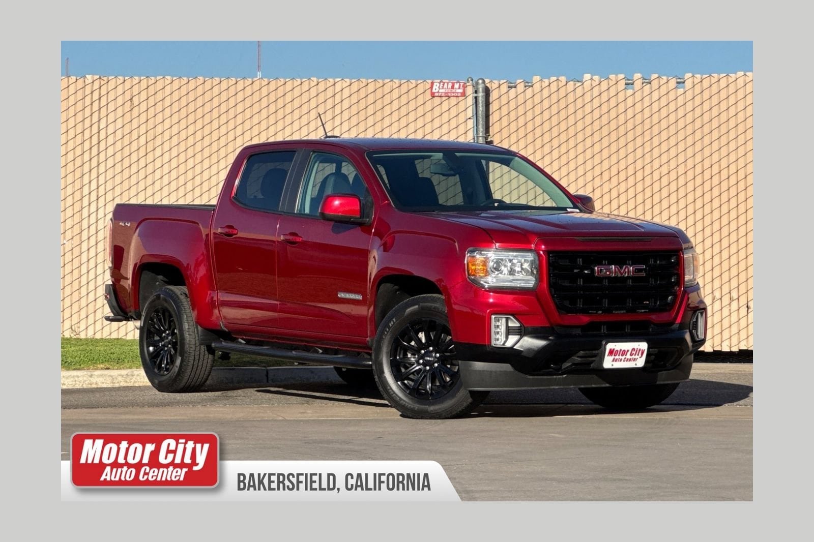 2021 GMC Canyon