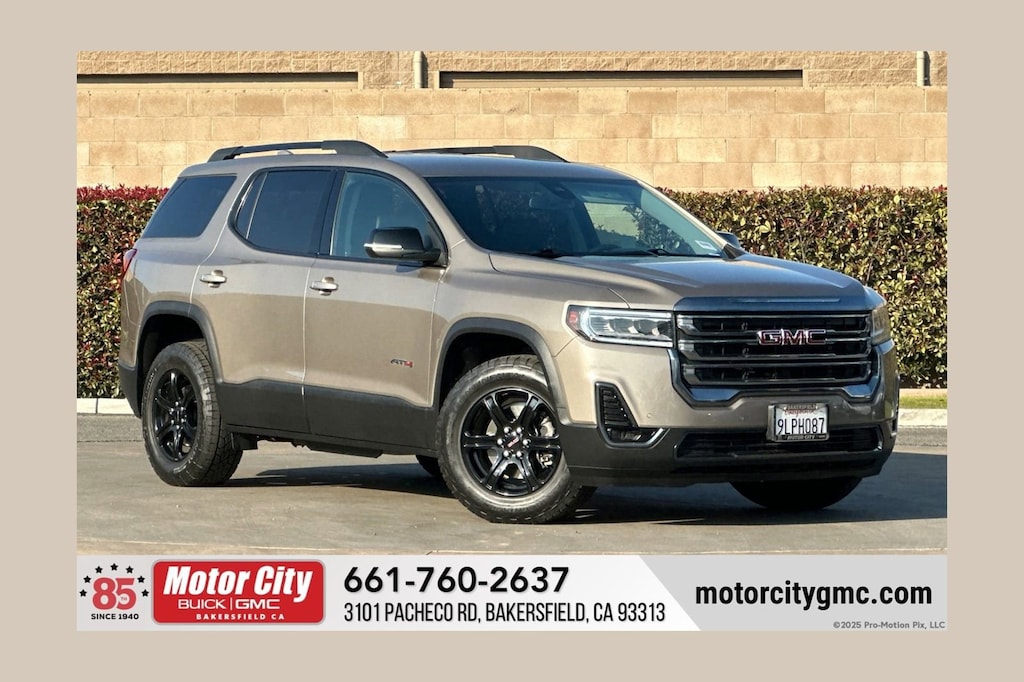 Certified 2023 GMC Acadia AT4 SUV