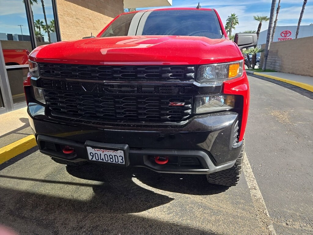 Certified 2021 Chevrolet Silverado 1500 Custom Trail Boss Truck Crew Cab