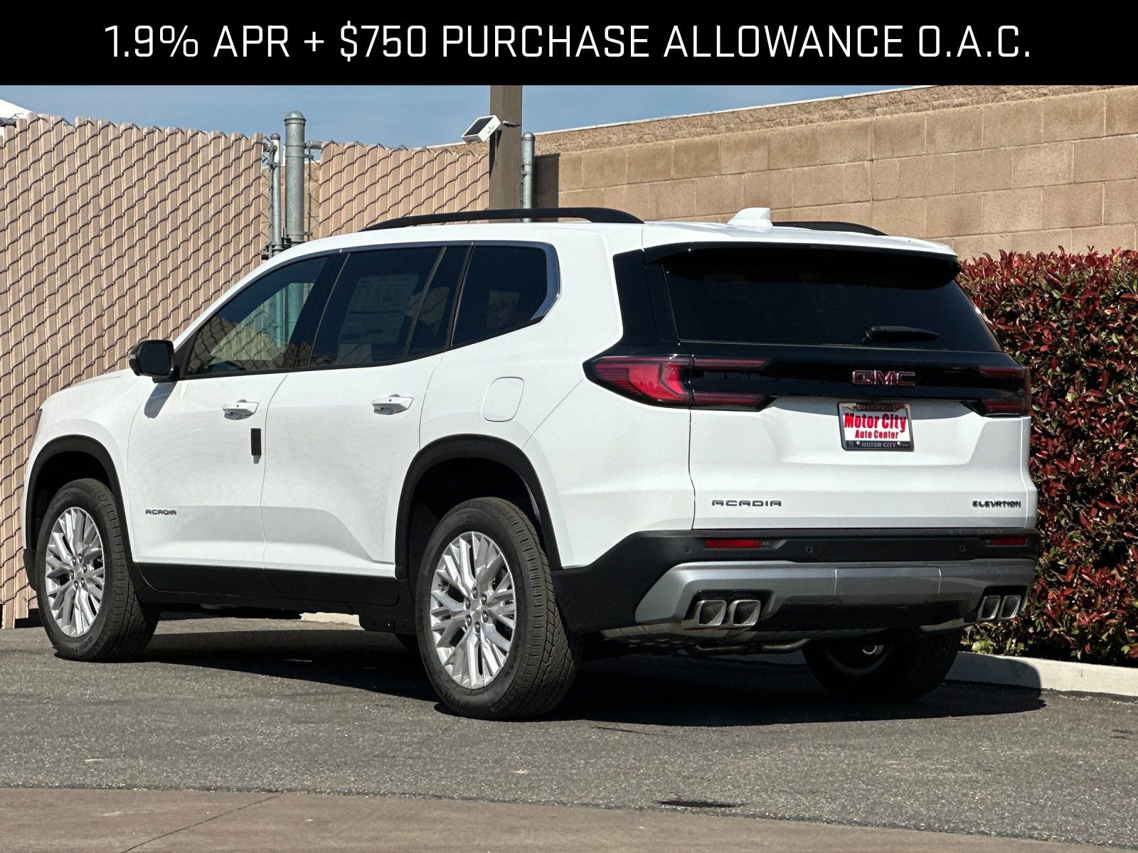 2026 GMC Acadia Elevation photo 4