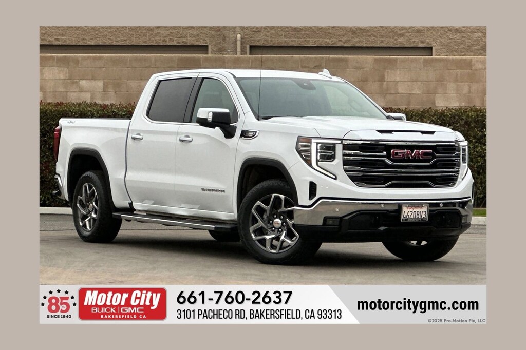 Certified 2023 GMC Sierra 1500 SLT Truck Crew Cab